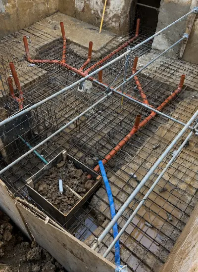 Basement and foundation works prepared for challenging London ground conditions