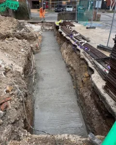 Residential construction stages managed with clear planning and supervision