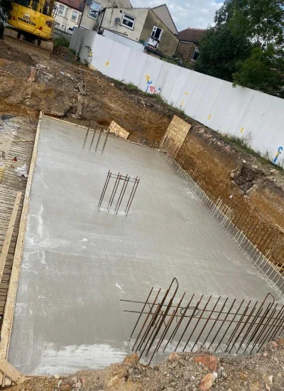 London basement construction project managed with structural expertise