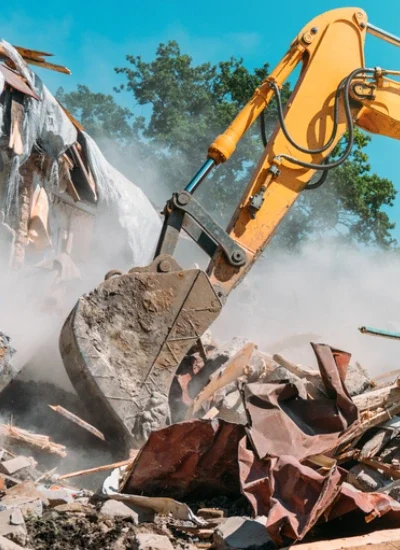Controlled demolition and site clearance for a London residential project