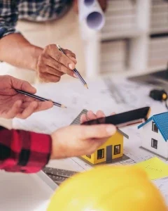 Residential construction drawings reviewed before building work begins