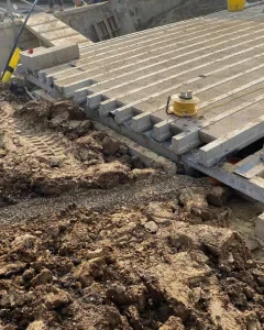 Construction contractor coordinating with appointed architects and engineers